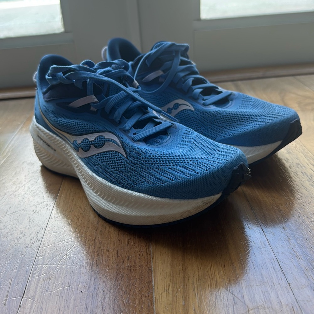 Saucony Power Run Blue sneakers